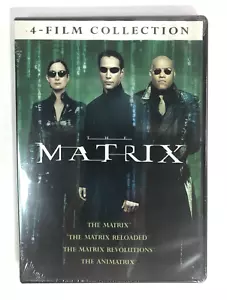 The Matrix 4-Film Collection Reloaded, Revolutions, Animatrix DVD New & Sealed - Picture 1 of 6