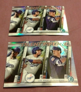 2017 Bowman Chrome CODY BELLINGER Rookie Card L.A. Dodgers WORLD SERIES MINT - Picture 1 of 3