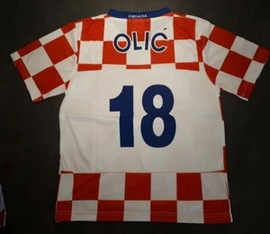 Croatia IVICA OLIĆ Kroatische Fußballmannschaft, Fußballtrikot Gr.176 - NEU! - Bild 1 von 3