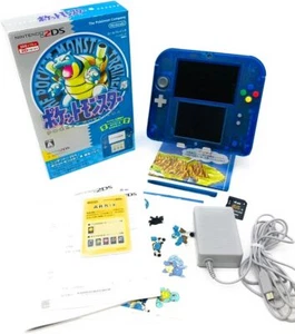 Nintendo 2DS Pokemon Blu Confezione Limitata Videogiochi Buone Condizioni GIAPPONE - Foto 1 di 5