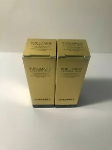 2 x crema Chanel Sublimage La EYE 3 ml / 0,1 once ea. NUOVO - Foto 1 di 1