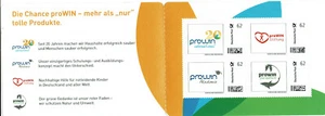 Briefmarken Individuell, Portocard Individuell, sehr selten! prowin 4x 62cent!RR - Bild 1 von 3