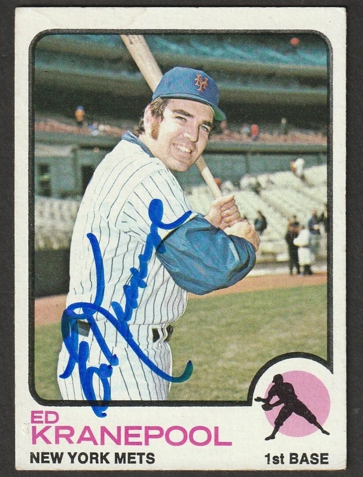 New York Mets Signed Cards HOF Postcards 77 players COA J23 - Image 1 of 1