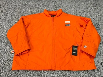 NEW Star Wars Columbia Jacket Adult 4XL Orange Skywalker Pilot Lightweight Mens - Image 1 of 4