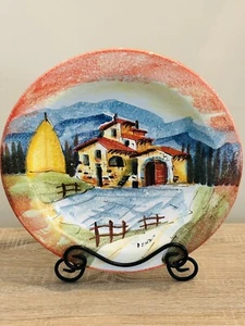 Ceramichi Virginia Landscape Home Decor Handmade Italy - Picture 1 of 6