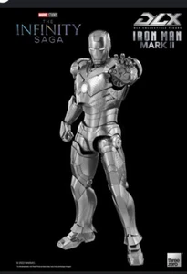 Marvel Infinity Saga DLX Action Figure 1/12 Iron Man Mark 2 17 cm THREEZERO - Imagen 1 de 3