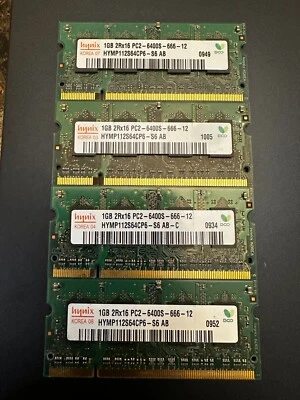 Hynix PC2-6400 (DDR2-800) 1 GB DIMM 800 MHz PC2-6400 - Image 1 of 4