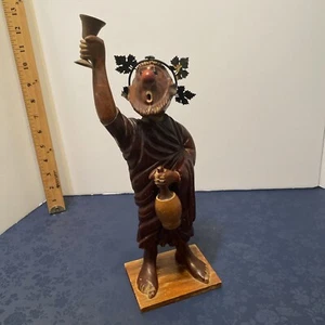Vintage Hand Carved Made In Italy Statue - Picture 1 of 14