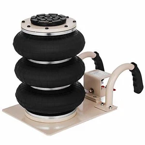 Pneumatic Jack 3 Ton/6600lbs Triple Bag Air Jack Extremely Fast Lifting Action - Picture 1 of 7