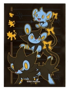 Shinx Evolution Electro-stack Individual Card Sleeve Pokemon Center Original - Picture 1 of 2