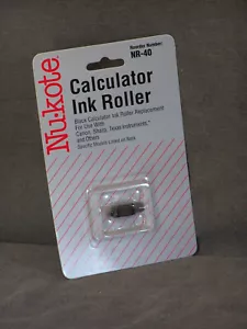 Lot of 6 Nu-Kote NR-40 Calculator Ink Roller Cartridges IR40 IR30 CP16 EA770R - Picture 1 of 2
