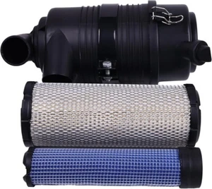 Luftfiltergehäuse 6670851 mit Luftfilter für Kubota Motor D1105 - Bild 1 von 6