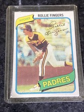 1980 Topps Rollie Fingers PADRES #651 Card