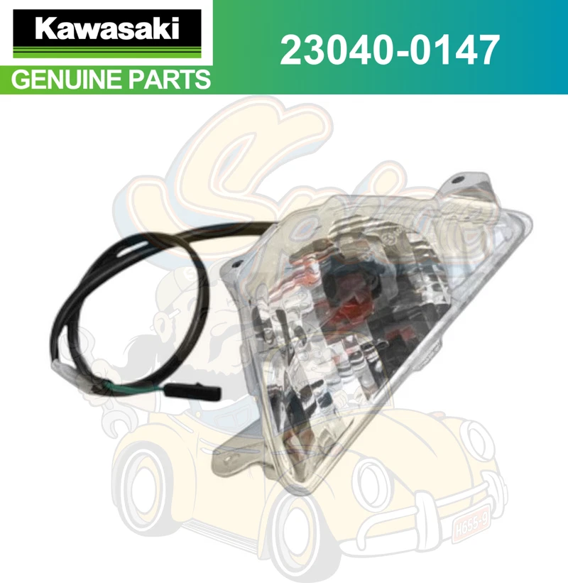 Kawasaki 2013 - 2017　NINJA 300 FRONT LEFT TURN SIGNAL 23040-0147 - Изображение 1 из 1