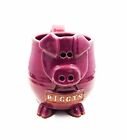Mudworks Piggys Pottery Coffee Tea Mug Cup USA 3D Applied Pig Hog