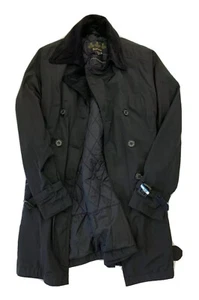 Barbour mittellange 4-Knopf-Jacke Damen USA 4 EUC - Bild 1 von 4