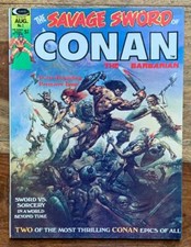 Savage Sword Of Conan #1 Magazine. KEY issue (Marvel 1974) VF- Condition.