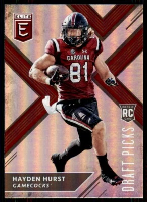 2018 Panini Elite Draft Picks Variation Hayden Hurst Rookie South Carolina #118 - Image 1 of 2