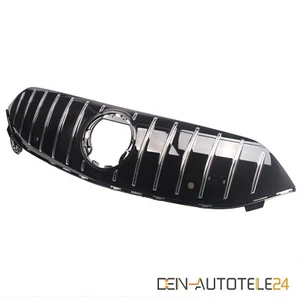 KÜHLERGRILL PANAMERICANA PASSEND FÜR MERCEDES EQS W297 V297 CHROM SCHWARZ - Picture 1 of 6