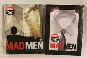 Mad Men Seasons 1 & 2 New Sealed DVD Sets AMC - Picture 1 of 2