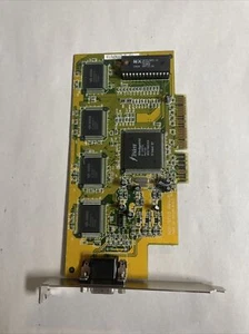 Trident AGP-9710 Rev A PCI AGP 3D Image 9750 Video Graphics Card @MB155 - Picture 1 of 4