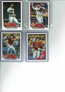 2023 Topps Baseball Series 1 & 2 Arizona Diamondbacks Team Set (23) Base Cards + - Picture 1 of 5