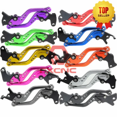 Palanca de freno de embrague ajustable CNC para SHIVER 900 Dorsoduro750/1200 RSV4 FALCO TUONO Foto 1 de 4