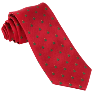 Galleria John William Christmas Ties (Tree & Star) - Picture 1 of 2