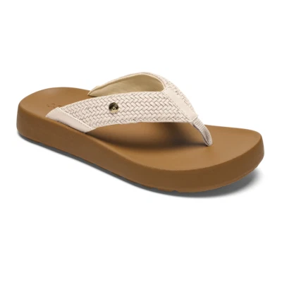 Sandalia Chancla Cobian Palmilla Crema Cómoda Para Mujer Tallas EE. UU. 5-11 ¡NUEVA EN CAJA!! Foto 1 de 4