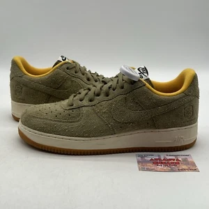 Size 12 - Nike Air Force 1 Retro Low EYBL White Gum Olive (AJ1872-209) - Picture 1 of 8
