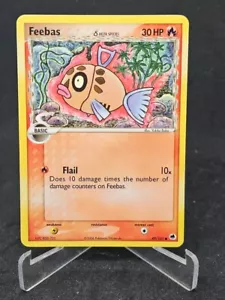 Pokemon Card Feebas 49/101 EX Dragon Frontiers Common - Picture 1 of 2
