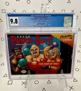 Super Punch Out!! - Display Box Only - SNES - CGC 9.8 - Picture 1 of 7