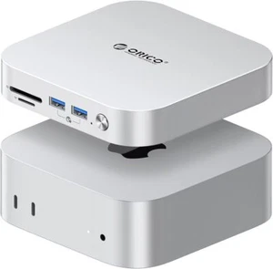 Stacja dokująca ORICO MiniLink do Mac Mini M4 koncentrator 9 w 1 z obudową SSD NVME/SATA M.2 - Zdjęcie 1 z 8