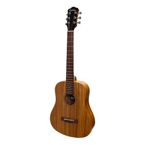 New Martinez Babe Traveller Mini Acoustic-Electric Guitar w Built-In Tuner (Koa) - Picture 1 of 9