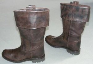 Schöne braune Lederstiefel von ESPRIT neu Gr. 42 Herren oder Damen - Bild 1 von 5