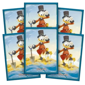6 sleeves Uncle Scrooge| Disney Lorcana Chapter 3 Into the Inklands (2024) - Picture 1 of 2