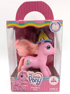 2007 My Little Pony 25th Birthday Celebration Pinkie Pie Figure MLP Dress Up - Picture 1 of 7