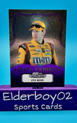Kyle Busch /13 Elite Exhibit Purple 2013 Press Pass Showcase Racing Nascar - Image 1 of 3