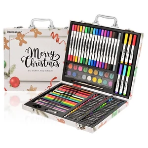 Darnassus 132-Piece Art Set, Deluxe Professional Color Set, Creating Gift Box, - Picture 1 of 8