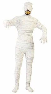 Body Momia Spandex Egipcio Miedo Halloween Vestido Elegante Disfraz Zentai Adulto - Imagen 1 de 2