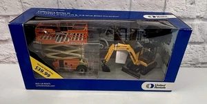 *BRAND NEW* Untited Rental Series III JLG Scissor Lift 8060 Excavator Diecast - Picture 1 of 6