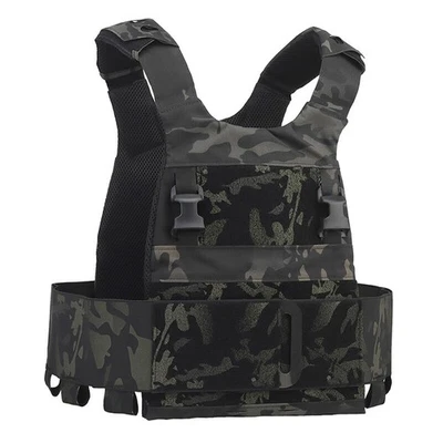 Chaleco táctico FCPC portador de placa con bolsa Mag 5,56 estilo Ferro militar { Foto 1 de 4