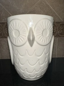 Kate Spade New York Cannon Woodland Owl porta utensili da cucina crock - Foto 1 di 5