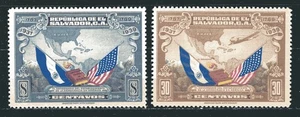 EL SALVADOR 1938, U.S. CONSTITUTION - 150TH ANNIV. Scott 572,C61, MNH - Picture 1 of 1