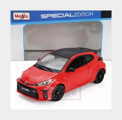 1:24 MAISTO Toyota Yaris Gr 2021 Light Red MI32909R - Immagine 1 di 2