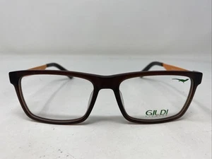GILDI Eyewear G260429 C2 54-16-140 Brown/Orange Full Rim Eyeglasses Frame YB48 - Picture 1 of 8