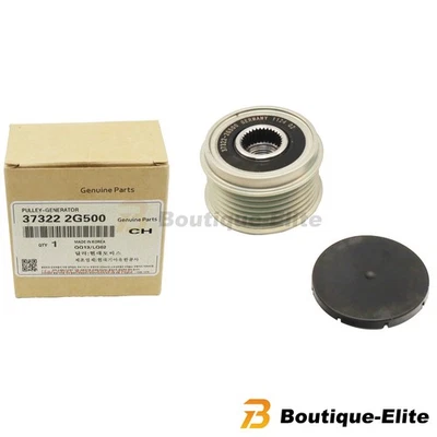 NEW Fits Hyundai Santa Fe Kia Optima Sorento 37322-2G500 Clutch Pulley US Foto 1 de 4