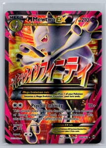 M Mewtwo EX 160/162 Full Art XY Breakthrough English Pokemon TCG Card LP - Picture 1 of 4