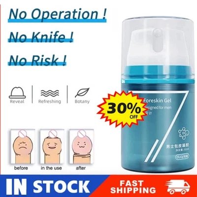 Gel Corrector Prepucio Masculino 50ML Gel Corrector Prepucio Fimosis Correcto Multifunción- Foto 1 de 4