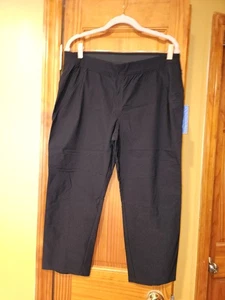 Capri Simply Vera Wang para mujer recortado negro elástico talla grande nuevo con etiquetas - Imagen 1 de 6